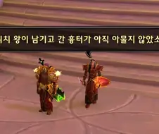 와우) 더러운 귀쟁이 놈들 성기사한테도 종족차별하네
