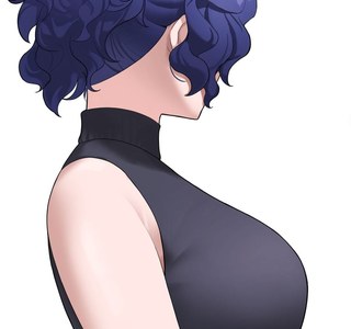 @)그저 옆모습을 보여줄 뿐인 짤.manga