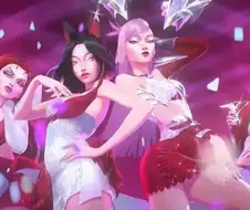 컴백한 K/DA 일러스트 이해가 안되는 점