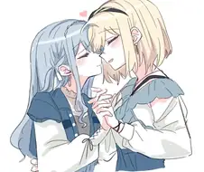 백합)뽀뽀쪽vs츄르릅