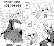 메스가키로 보이지만 아닌 누나 .manwha