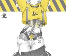 하반신이 투명한 소녀