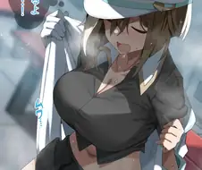 말딸)너무 더워서 벗는 슈발 그랑