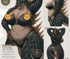 Ai) 패션잡지 프롬프트 몇장 해봤어