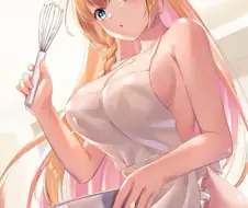 [후방]알몸 에이프런