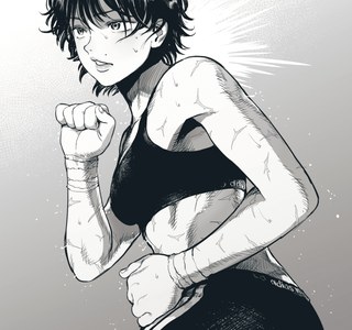 여주인공의 질압이 굉장할것같은 만화