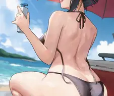 스파패) 수영복 요르 뒷태