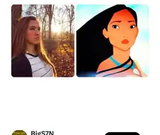 내 친구 포카혼타스처럼 생겼어??