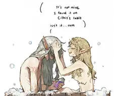 던전밥)퍼리와 약쟁이의 목욕시간