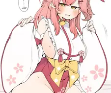 버튜버)포동포동 바니걸 미코치