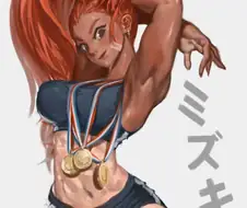 근육 장신 글래머.manga