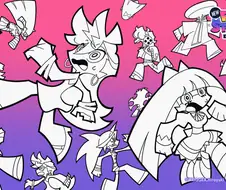 뉴 팬스가 PC 배경 공개