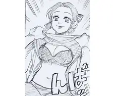 귀멸) 가슴 만지는 만화.manwha