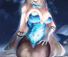 블루아카) 젖은 바니걸 아스나