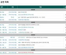 솔직히 광화문이나 경기장 아니레도 공연할수있는데 많찬아