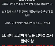 러브버그 안만나게 하는 방법