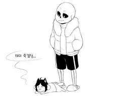 [언더테일] 요절복통하는 만화