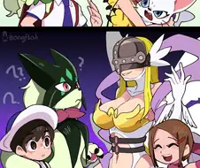 고양이 포캣몬을 키우는 망가 manga