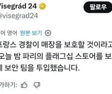 프랑스 디올 매장 프랑스 경찰 믿지 못해 용병 투입