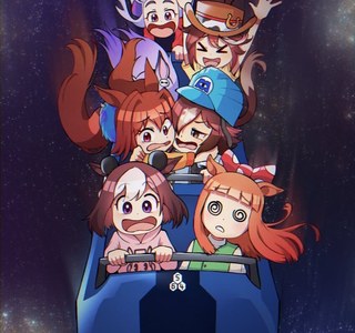 [말딸] 놀이기구 타는 스피카