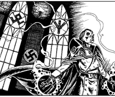 히틀러와 스탈린이 싸우는 만화