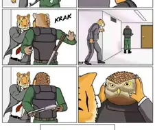 부엉이가 경비병 1티어인 이유 manhwa