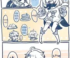 원신) 욕심쟁이 페이몬.manhwa