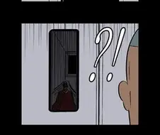 아파트 엘리베이터에 공포의 할머니.Manhwa