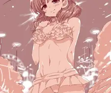 @) 마유와 후미카의 나이트 풀 만화