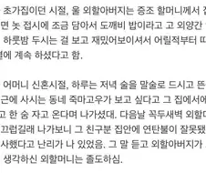 항상 도깨비밥을 차려주시던 외할머니.img
