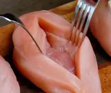 지금 나보고 생고기를 먹으라는건가!
