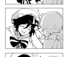 원신) 신들 머리 쓰다듬는.manwha