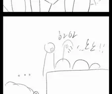 자판기에서 음료수 뽑아 마시는.manhwa