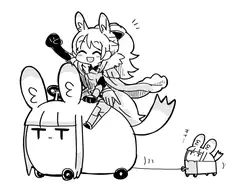 명일방주)즐거운 장난감 차.manga