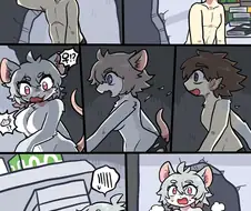 암컷 퍼리가 되는 만화