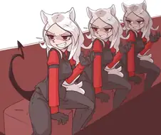 (헬테이커짤 모음)세 쌍둥이 악마, 케르베로스.manga