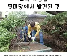 미국 가정집 뒷마당에서 발견된 벙커.jpg