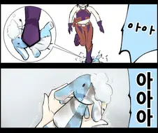 [말딸] 레이스 도중 인형을 떨어뜨린 트윈 터보.manhwa