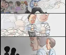 돈만 쫓아서 살았던 남자의 최후 .manwha