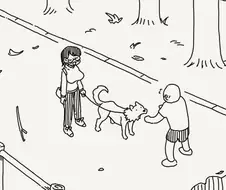 우리집 개는 안물어요 .manwha