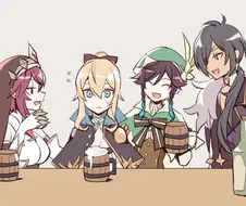 [원신] 술에 약한 진단장.manhwa