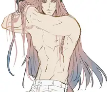 명일방주)장발 상체 노출 오퍼레이터.manga