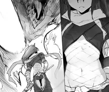 몬헌)키린을 사냥하는 여성헌터manga