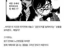 명탐정코난) 원래 3개월만 그리려 했는데