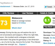 지금까지 메타 평점 너무 박한거 아니냐는 소리 들었던 게임들