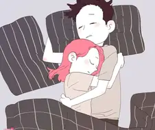 하루종일 붙어 있는 Manhwa