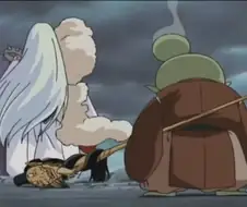 이누야샤에서 셋쇼마루의 꿀밤이 웃긴게