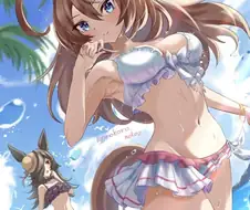 [말딸] 수영복 부르봉