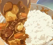 애니볼때 카레 나오면 드는 생각