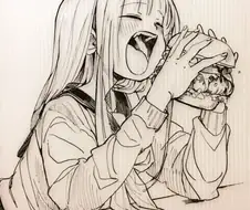 뭐든 잘먹는 여자아이 만화.manhwa